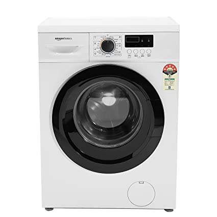 Amazon Basics 6 Kg Fully Automatic Front Load Washing Machine (White/Silver, Built in Heater)