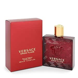 Versace Eros Flame Eau De Parfum Spray for Men, 3.4 Ounce