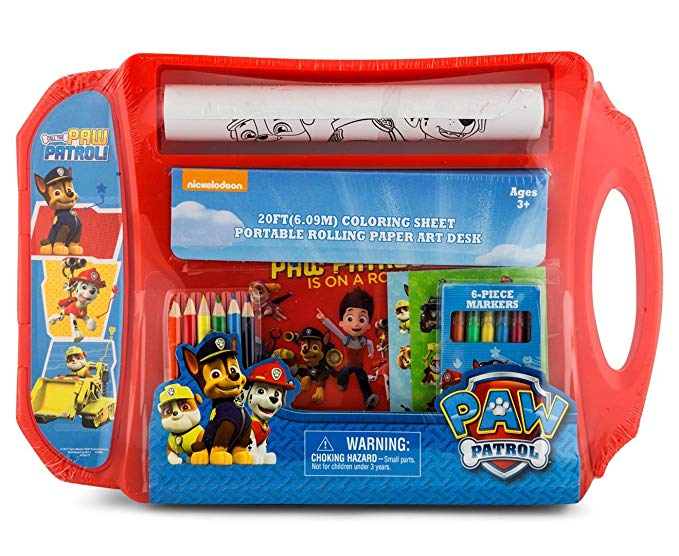 Paw Patrol Rolling Art Desk