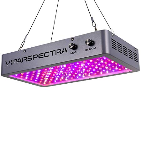 Plant Grow Light, VIPARSPECTRA Newest Dimmable 1200W LED Grow Light, with Daisy Chain, Dual Chips Full Spectrum LED Grow Lamp for Hydroponic Indoor Plants Veg and Flower(10W LEDs 120Pcs)