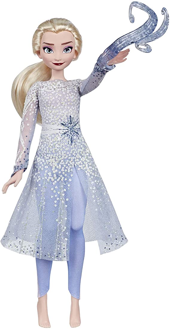 Disney Frozen Magical Discovery Elsa Doll with Lights and Sounds, Toy for Kids Inspired 2 Movie