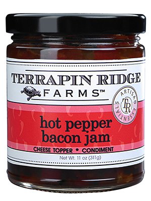 Terrapin Ridge Farms Hot Pepper Bacon Jam 11 OZ (Pack of 1)
