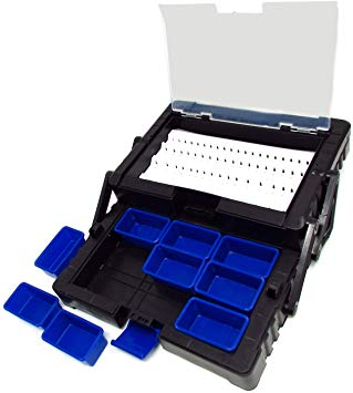 Cantilever Toolbox for Organizing Rotary Tool Bits and Burrs, 13 inch
