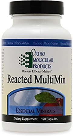 Ortho Molecular Reacted Multimin - 120 Capsules