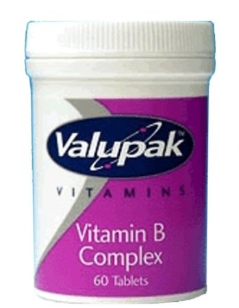 Valupak Vitamins Vitamin B Complex 60 Tablets