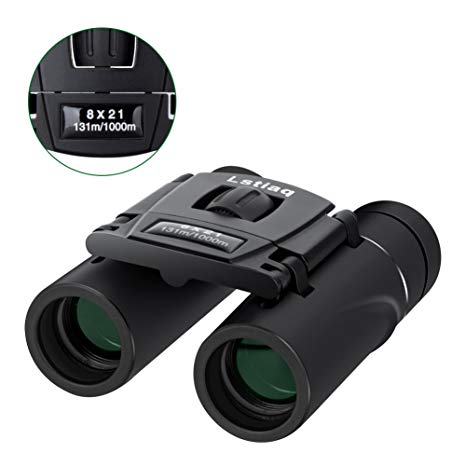 Binoculars 8x21 Mini Lightweight Binoculars Pocket Binoculars Foldable full optical glass For Opera Concert, Travel, Hiking, Bird Watching, observing outdoor scenery,hunting,climbing