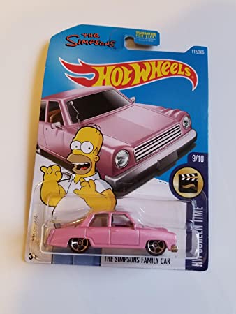 Hot Wheels 2017 HW Screen Time The Simpsons Family Car 112/365, Pink