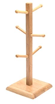 Norpro 7489 Wood Mug Rack