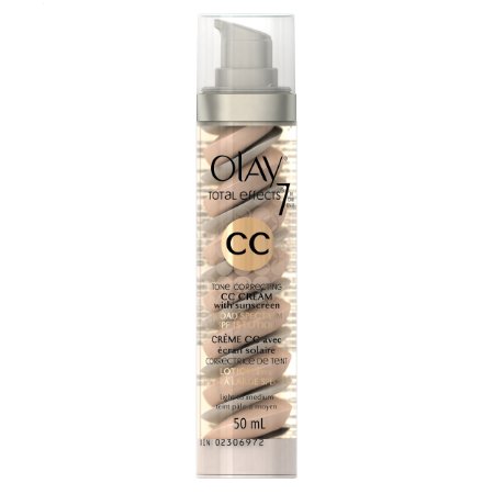 Olay CC Cream, Total Effects Tone Correcting Moisturizer with Sunscreen, Light to Medium 1.7 fl. oz.