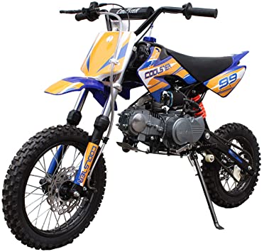 X-PRO 125cc Dirt Bike Pit Bike Gas Dirt Bikes Youth Kids Dirt Bikes 125cc Gas Dirt Pit Bike ，Blue