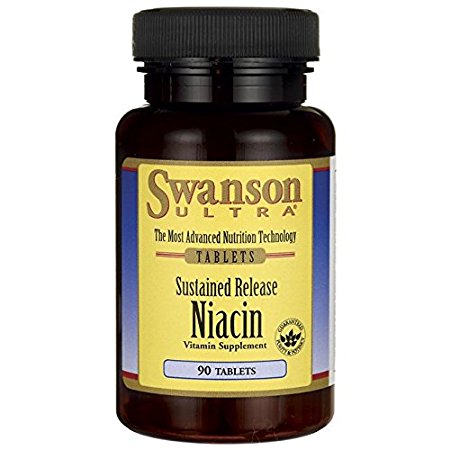 Swanson Sustained Release Niacin 500 mg 90 Tabs