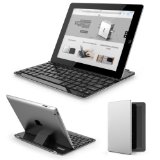 Anker Bluetooth Ultra-Slim Keyboard Cover for iPad 4  3  2 with 6-Month Battery Life Between Charges and Comfortable Low-Profile Keys TC940