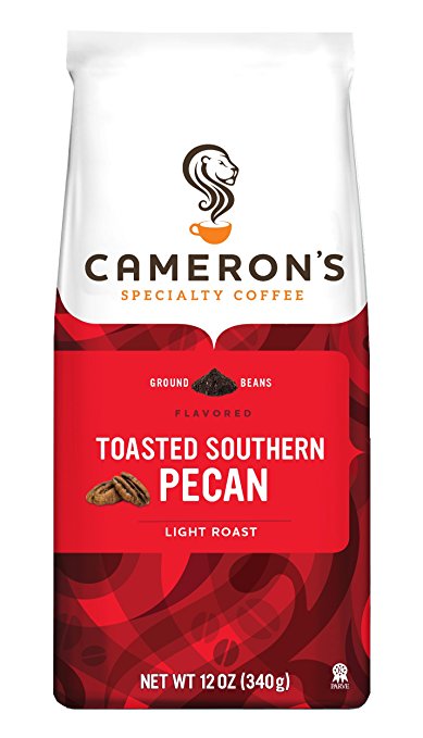 Cameron's Toasted Ground Coffee, Southern Pecan, 12 Ounce (packaging may vary)
