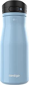 Contigo Jackson Water Bottle, 32 oz, Glacier