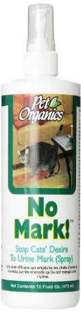 NaturVet No Mark Stops Cats Desire to Urine Mark Spray 16-Ounce