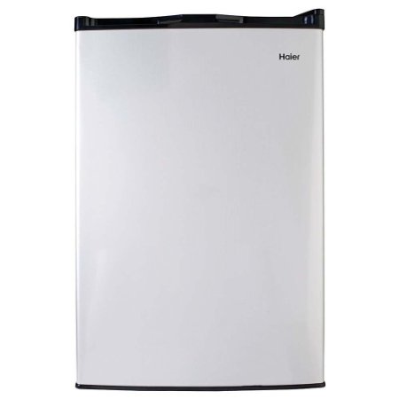 Haier HC46SF10SV 45-cu ft Mini RefrigeratorFreezer - Stainless Steel