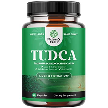 Advanced TUDCA Liver Support Supplement - Extra Strength TUDCA 500mg Bile Salts for Gallbladder Liver and Kidney Support - Liver and Gallbladder Cleanse Tauro Ursodeoxycholic Acid TUDCA Supplement