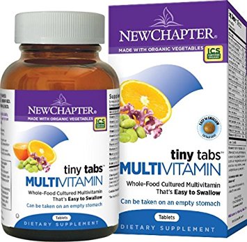 New Chapter Tiny Tabs Multivitamin, 192 Tablets