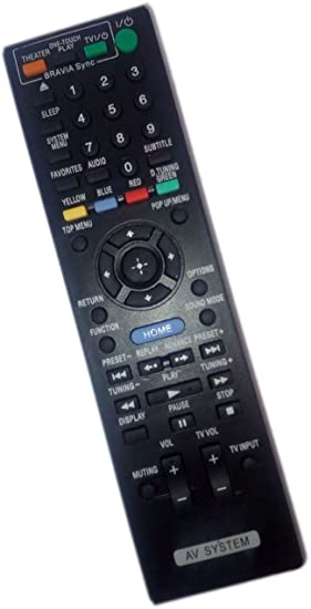 Replaced Remote Control Compatible for Sony BDV-F500 BDVE870 BDVT57 HBD-E570 148764711 Home Theater Audio/Video AV System