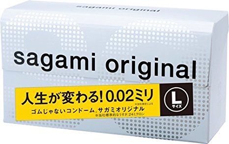 Sagami Original 002 Condom Large 12pcs (Japan Import)