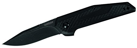 Kershaw Fraxion Folding Pocket Knife (1160) Lightweight, Contemporary 2.75 In. 8CR13MoV Stainless Steel Blade With G-10 Handles, Inset Liner Lock And Reversible Pocket Clip; 1.9 oz.