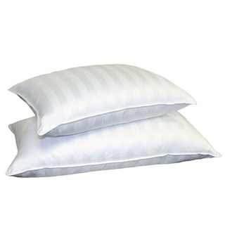 Set of 2- Superior 100% Down 700 Fill Power Hungarian White Goose Down Pillow. Standard Size