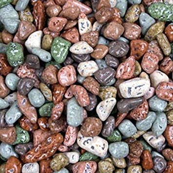 Chocolate Rocks - Mixed River Stones 1LB Bag
