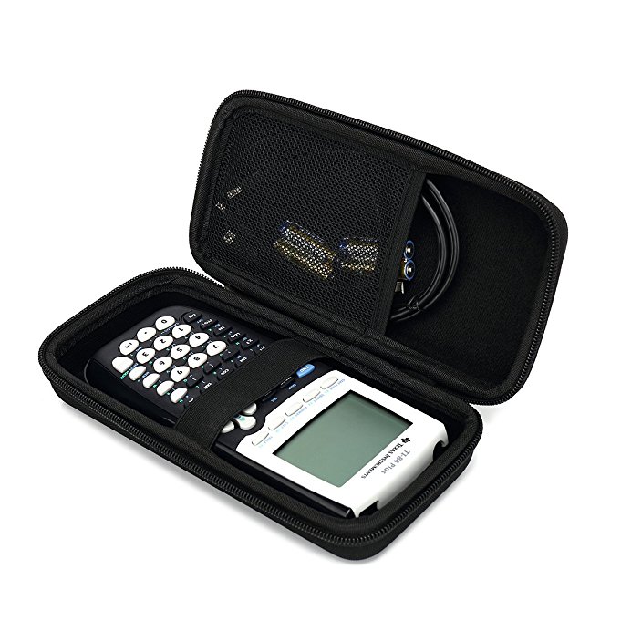 Hard Travel Carrying Case for Texas Instruments TI-84 / TI-82 / TI-83 / TI-85 / TI-89 Plus Graphing Calculator by Aproca