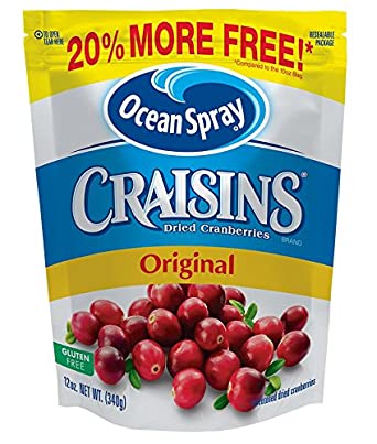 Ocean Spray Craisins, Original, 12-Ounce Bag