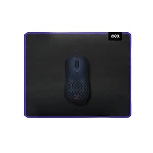 Kreo Cliff Mouse Pad with Waterproof Top Material & Anti Skid Bottom | 4mm Thick Anti-Fray Stitched Edges | Compatible with Laser & Optical Mouse | Anti-Slip Gaming Mousepad (Large)