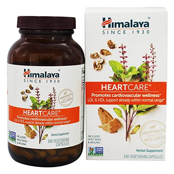 Himalaya Herbal Healthcare HeartCare/Abana, Heart Regulator, 240-Vcaps, 500 mg