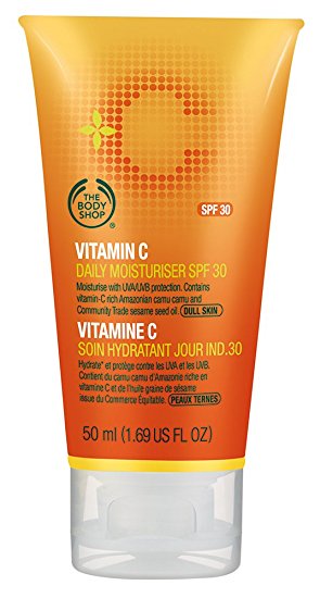 The Body Shop SPF 30 Vitamin C Face Moisturiser, 1.69 Ounce (Packaging May Vary)