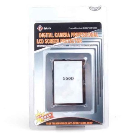 GGS DSLR LCD Optical Glass Screen Protector for Canon 550D camera