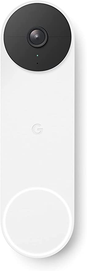 Google Nest Doorbell - Battery - Snow