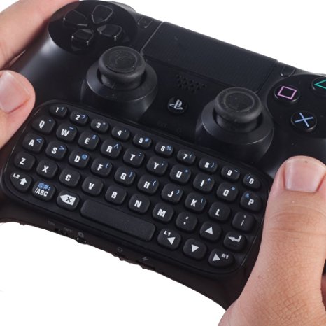 Gamers Digital Mini Bluetooth Keyboard for PlayStation 4 - Black