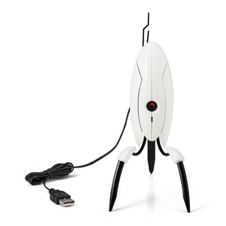 Portal 2 Sentry Turret - Motion Activated Desk Defender with 11 Speaking Functions Usb Powered