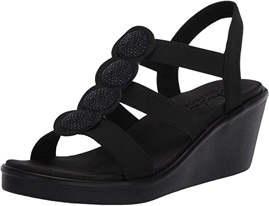 Skechers Womens Wedge Wedge Sandal