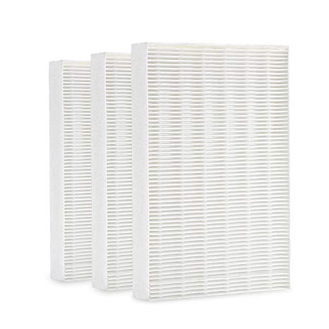 cabiclean True HEPA Replacement Filter Compatible Honeywell HPA300, HPA200, HPA100, HPA090 Series Air Purifier. Filter R (HRF-R3, 3 Pack)