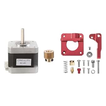 Comgrow Creality 42-40 Stepper Motor with Extruder Gear and Comgrow Upgraded Ender 3 Extruder