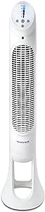 Honeywell Air Purifiers and Fans HYF260E4 QuietSet Tower Fan, Ultra Quiet, Powerful, with Remote Control