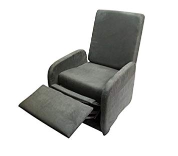 Recliner (Folds Compact) - Charcoal Gray