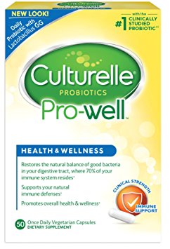 Culturelle Pro Well Health and Wellness Probiotics, 50 Count