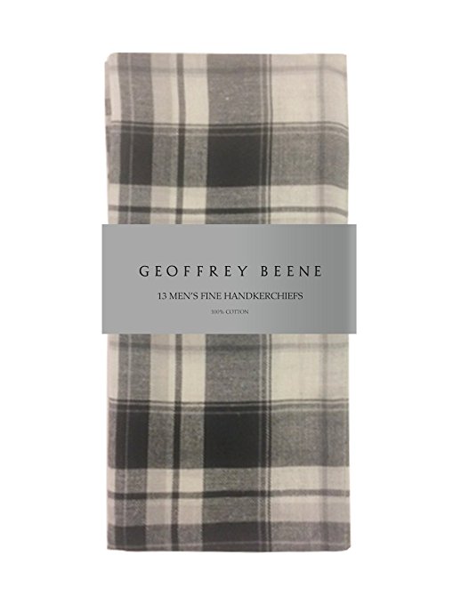 Geoffrey Beene Fine Handkerchiefs 100% Cotton