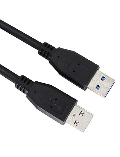 USB3.0 Male to Male Cable 10FT,Aiposen USB 3.0 A Male to A Male Extension Cable Cord