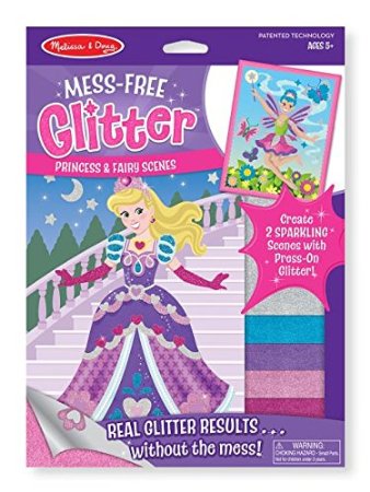 Melissa and Doug Mess Free Glitter - Princess and Fairy Scenes