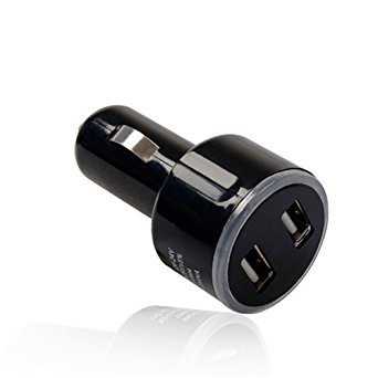 Walkas Portable Travel Charger With Dual USB Port Car Charger