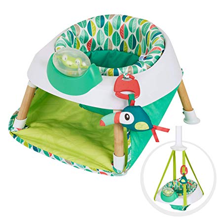 Evenflo Exersaucer Tiny Tropics 2-in-1 Baby Seat and Door Jumper