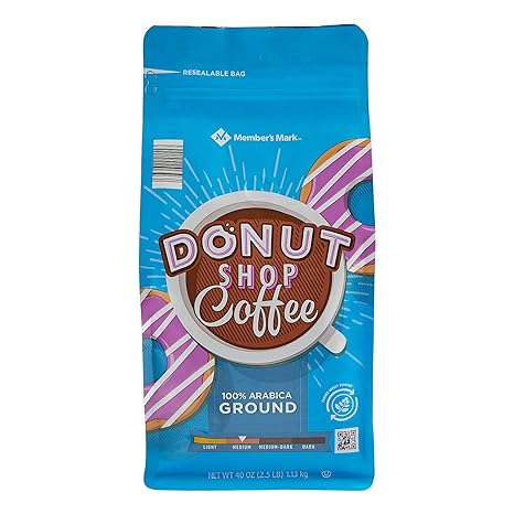 Member's Mark Donut Shop Ground Coffee (40 Oz.)