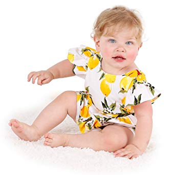 Hollyhorse Newborn Baby Girl Rompers & Clothes | Baby Dress Headbands