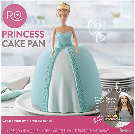 ROSANNA PANSINO by Wilton 3-Piece Princess Cake Pan Set